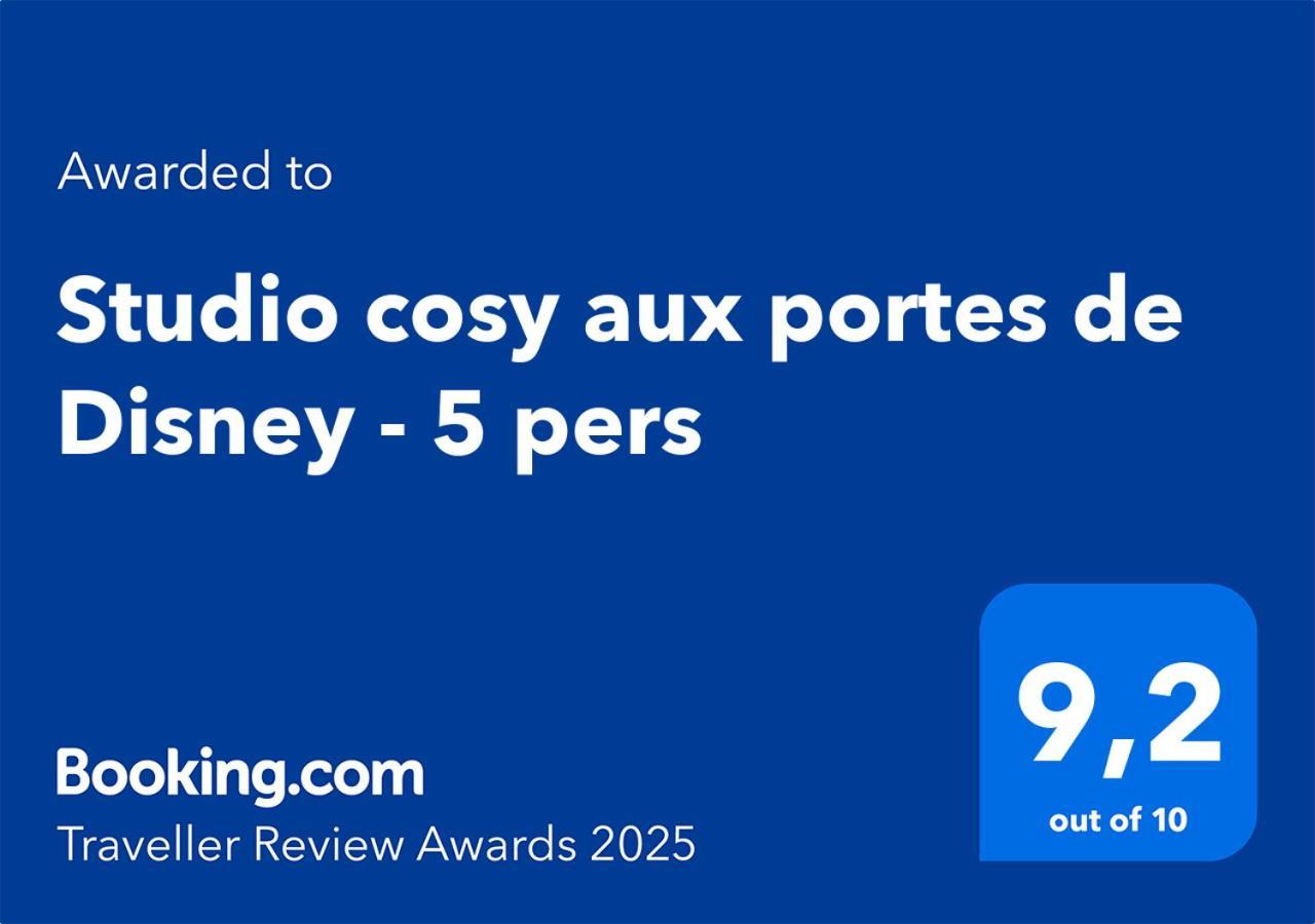 Studio Cosy Aux Portes De Disney - 5 Pers شيسي المظهر الخارجي الصورة